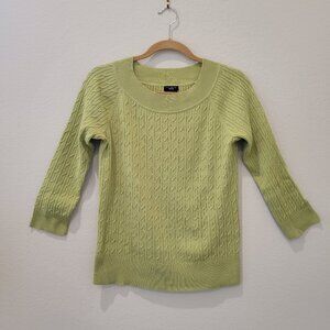 Talbots Pima Cotton Knit Top, size Small.